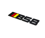 B58 BADGE NEW VERSION BLACK GERMAN COLORS