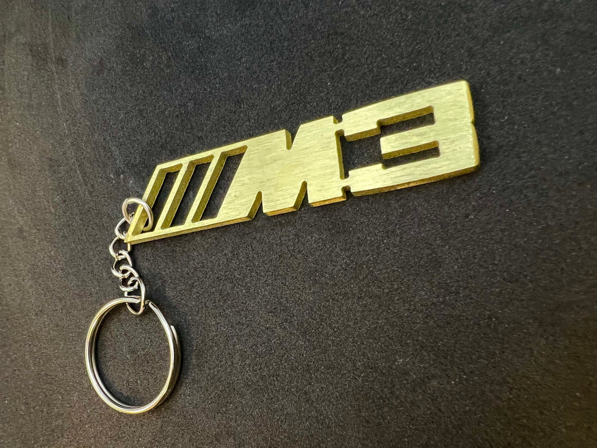 BMW ///M KEY CHAIN ( BRASS) M3 – New Jersey Bimmers